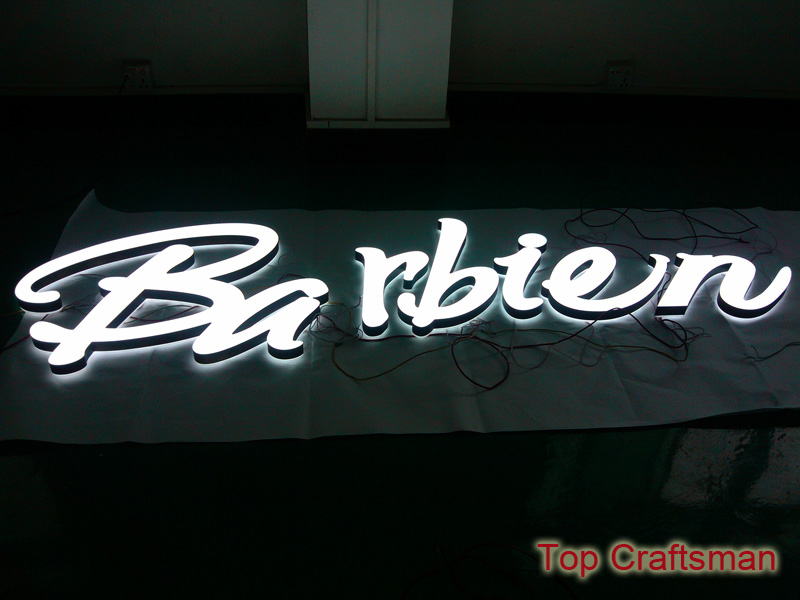 Face lit and back lit LED Acrylics letter & Acrylic Signs